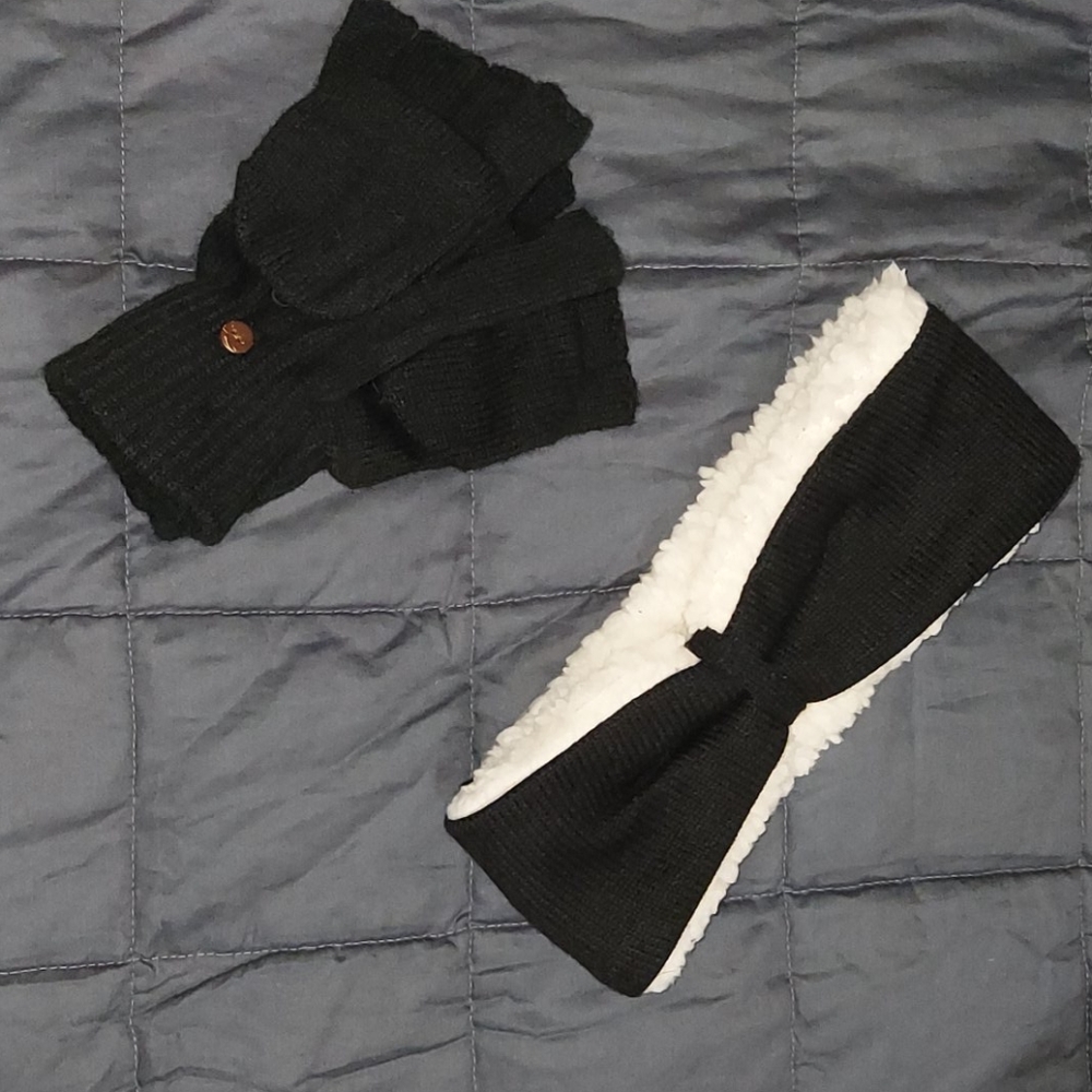 Bearpaw Headband with gloves